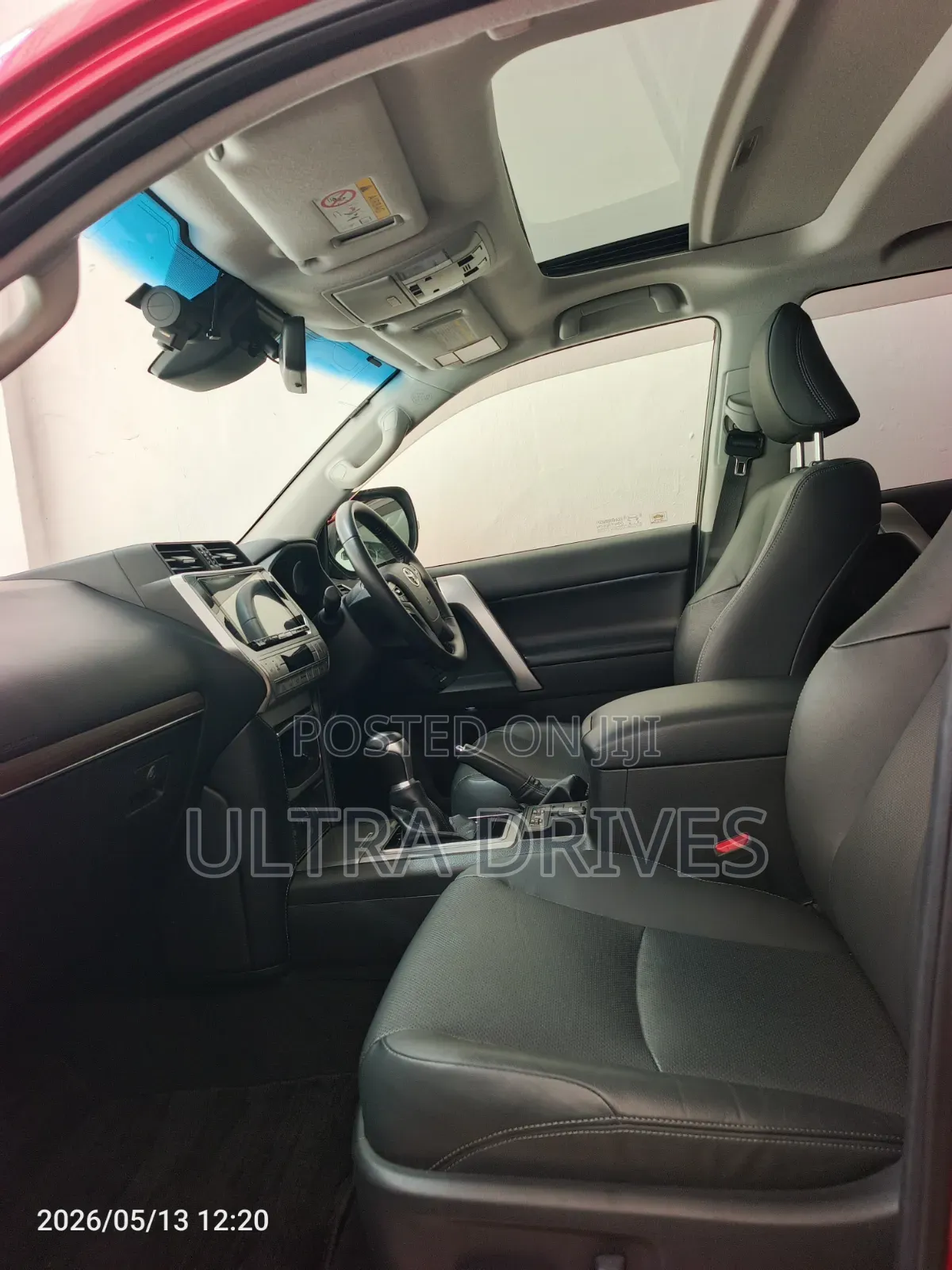 Toyota Land Cruiser Prado 2019 Red