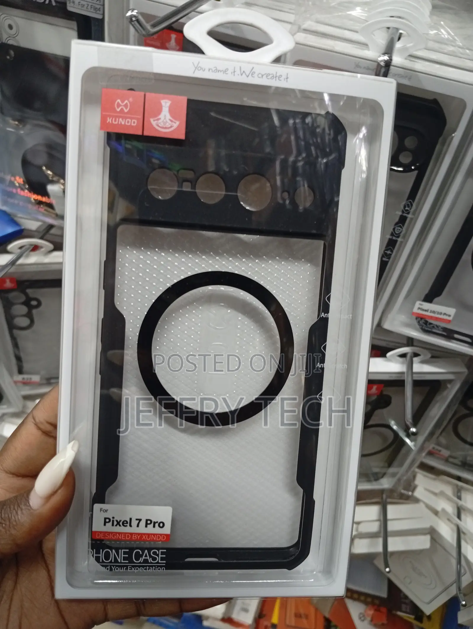 Google Pixel 7 Pro Transparent, Frosted Finish Case