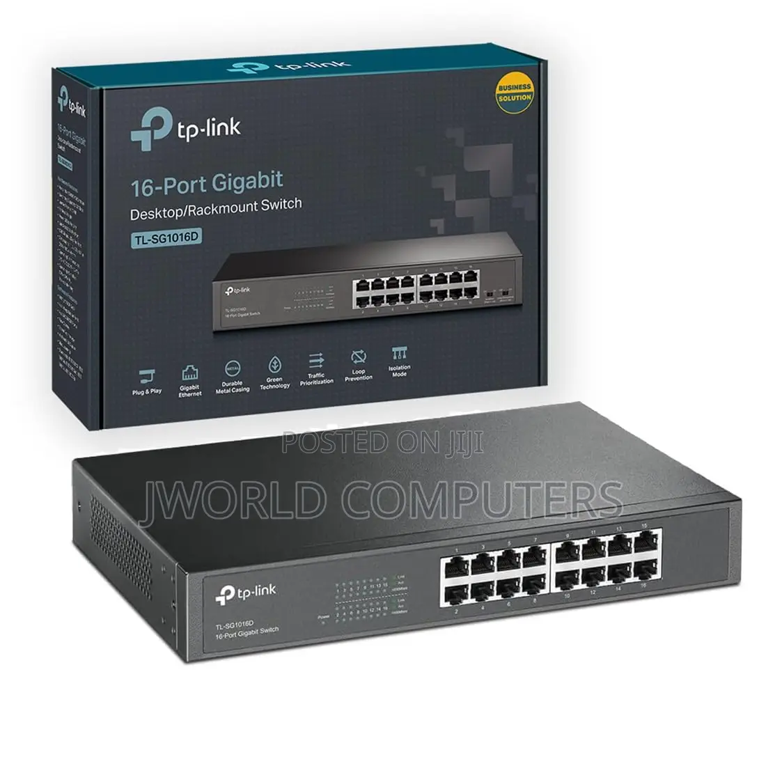 Tplink 16port Tl Sg1016d