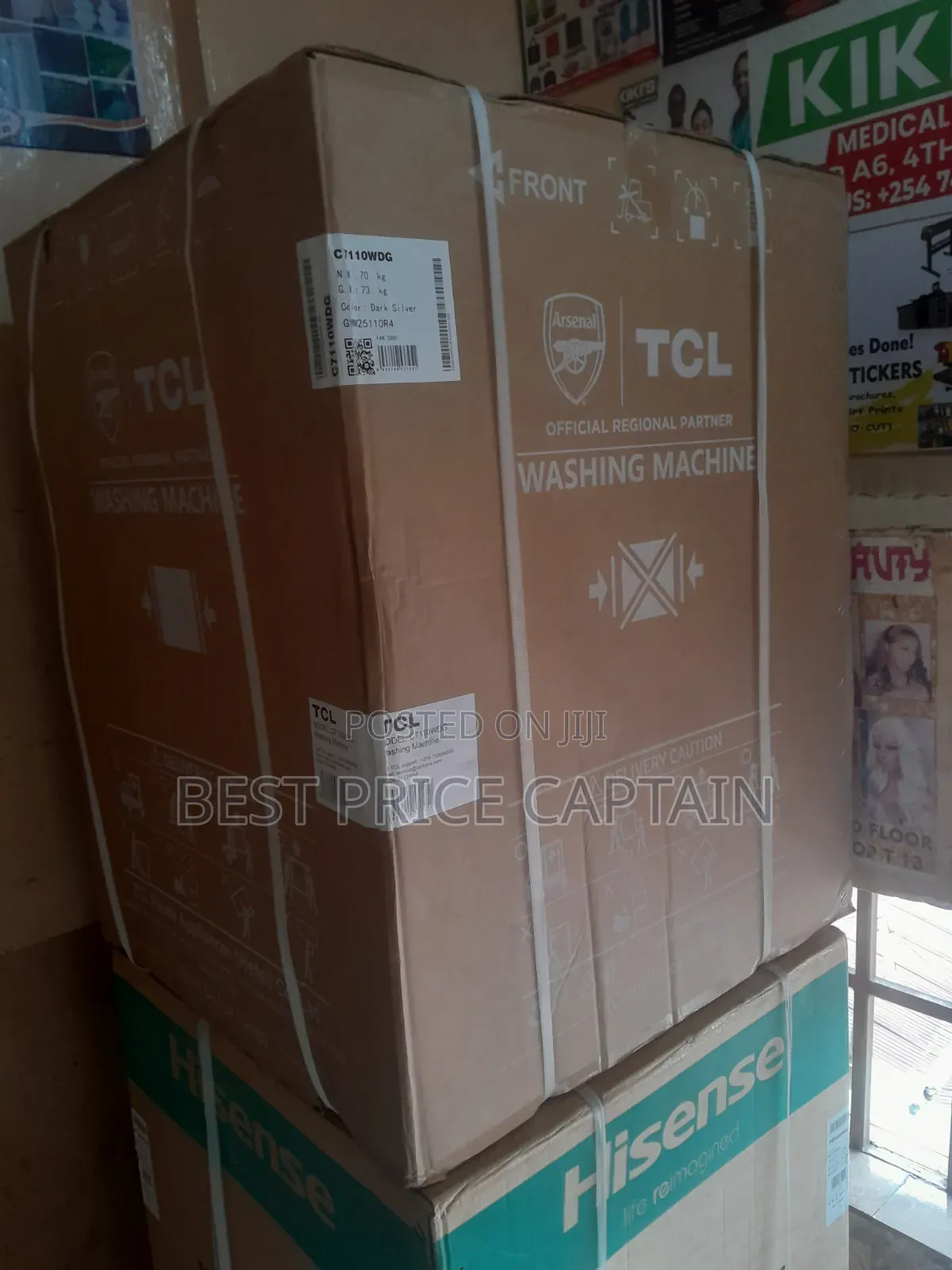 TCL Washing Machine 
C71110kg Wash and Dry.