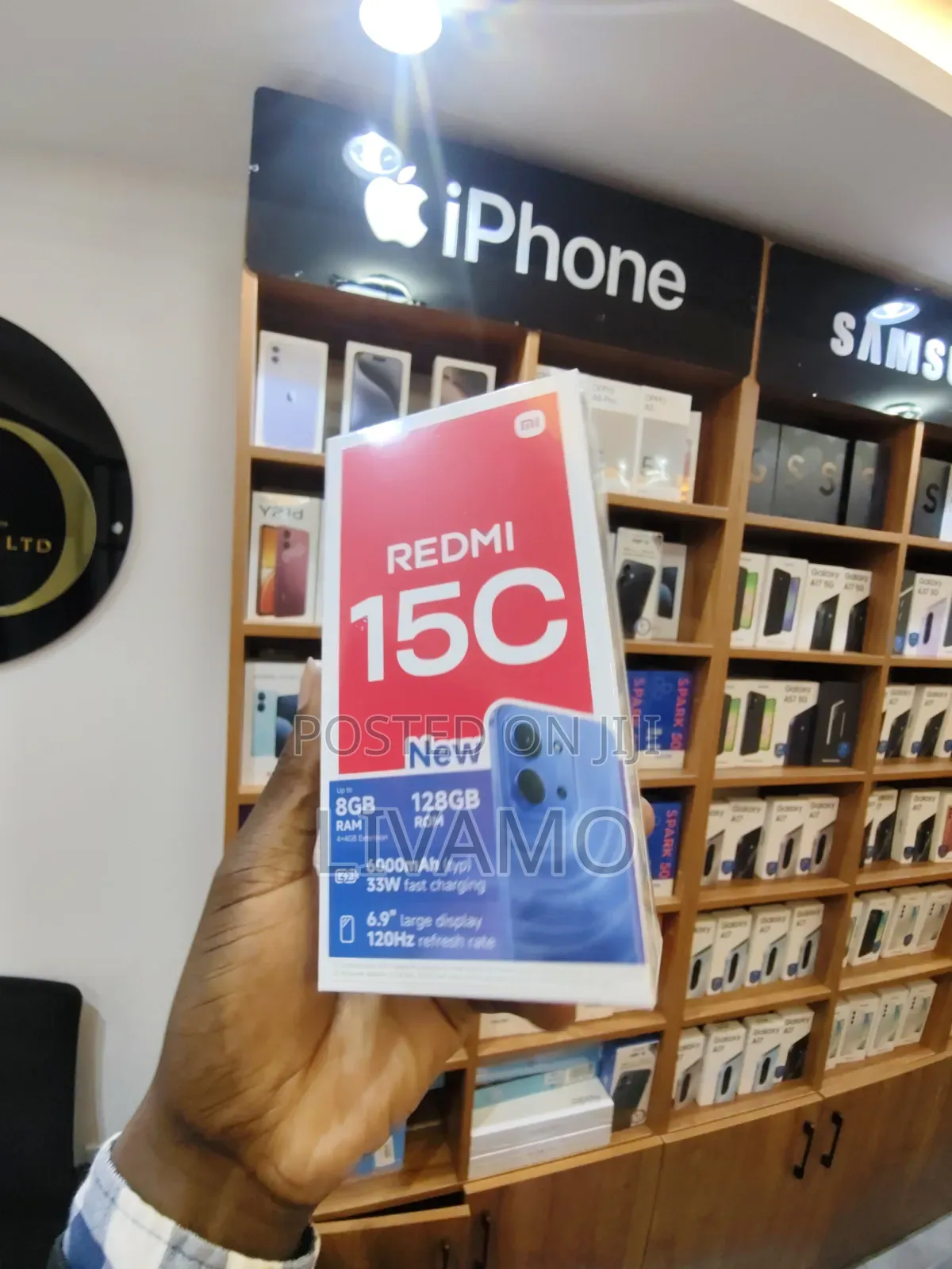 New Xiaomi Redmi 15C 4G 128 GB Red