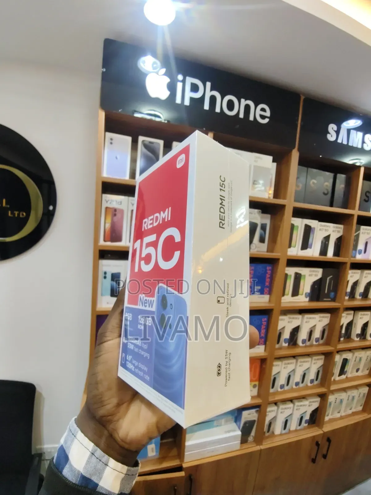New Xiaomi Redmi 15C 4G 128 GB Red