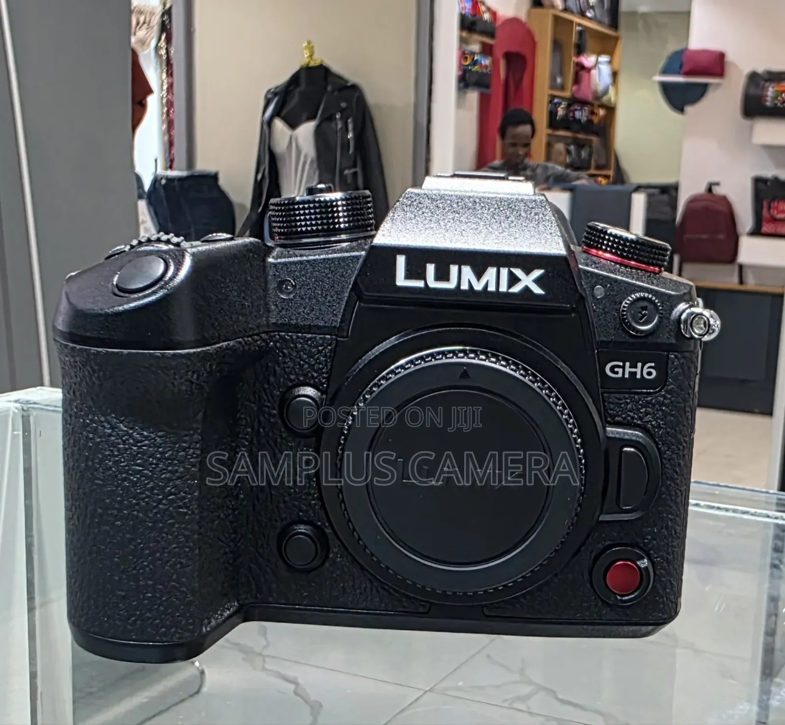 Panasonic Lumix Gh6 High-End Mirrorless Camera.