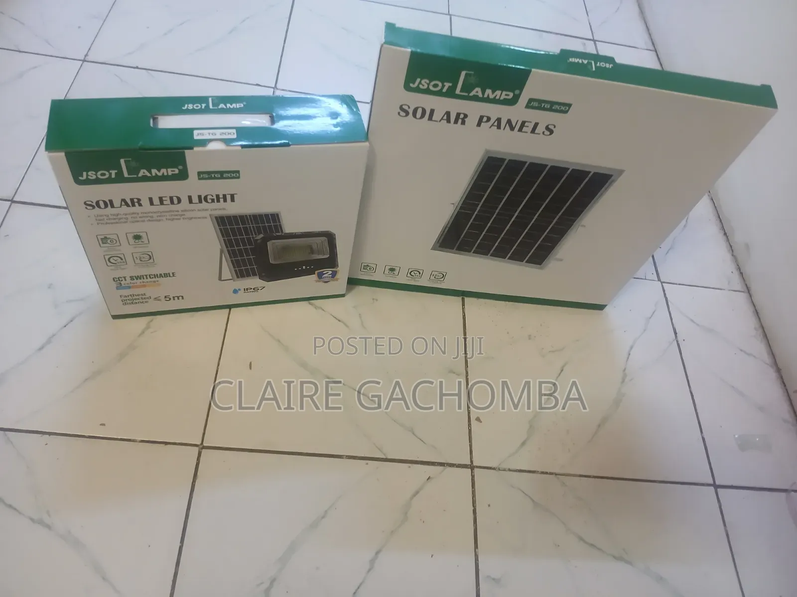 Tg 200w All-Weather Solar Flood Light With Easy Installation
