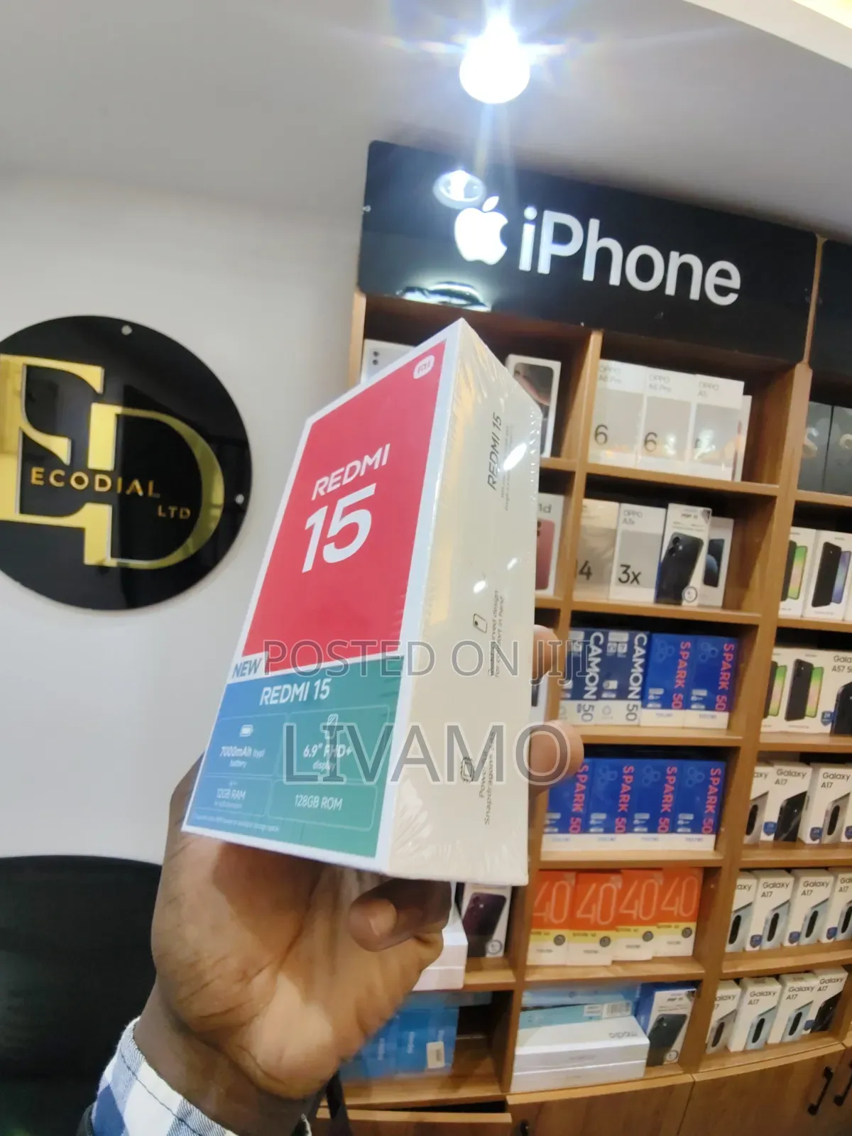 New Xiaomi Redmi 15 128 GB Red