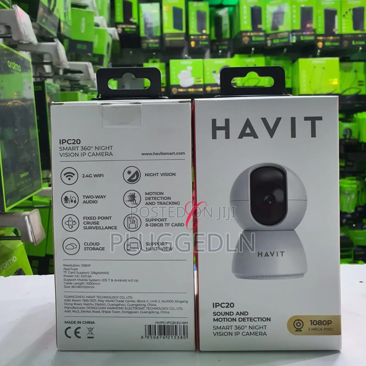 Havit Ipc20 *1080p Sound Motion Detection Night Vision Ip Camera