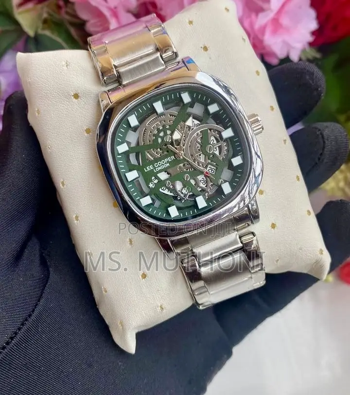 Lee Cooper London Men's Watch Ft a Skeleton Dial