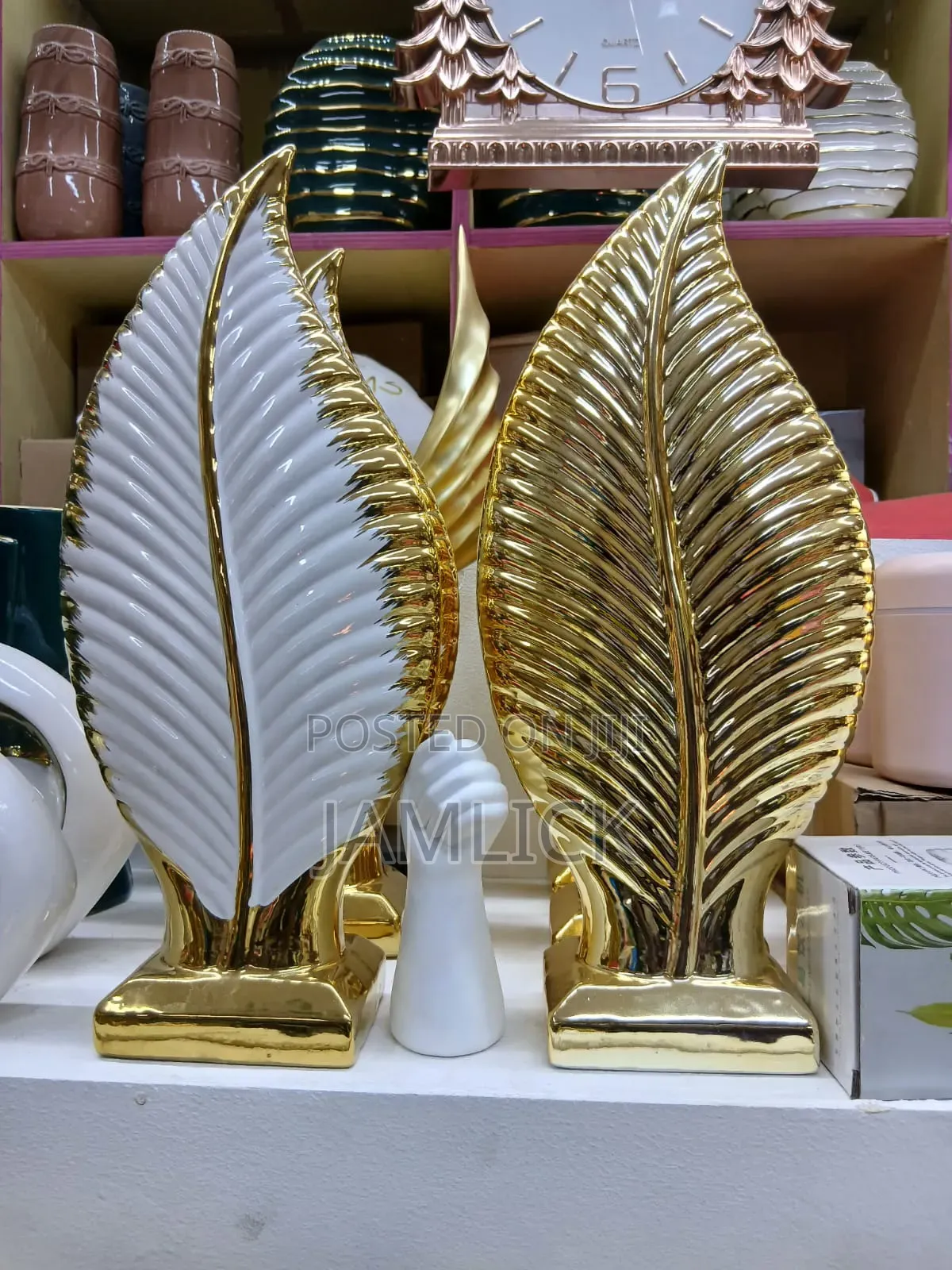 Big Ceramic Leaf Décor - Cd