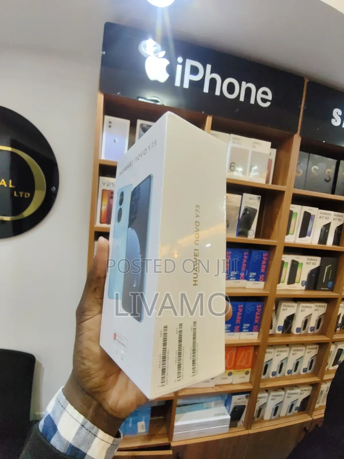 New Huawei Nova Y73 256 GB Black