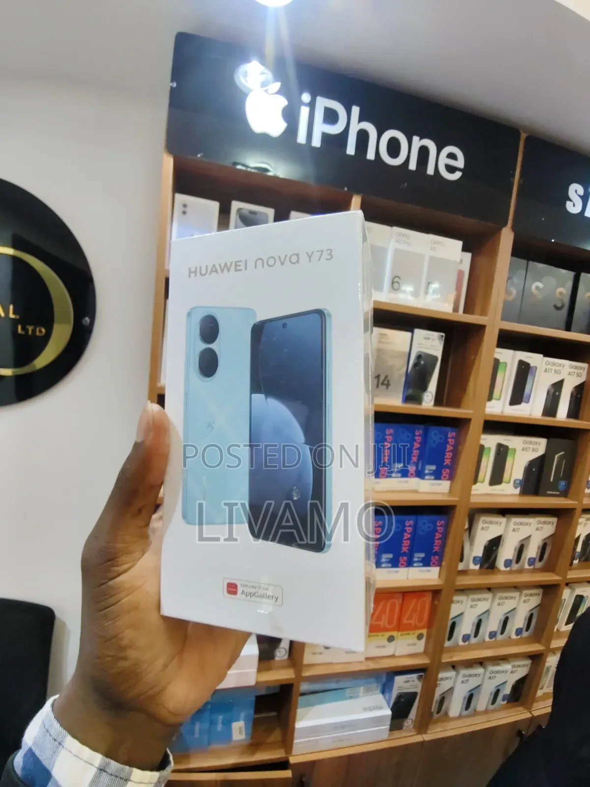 New Huawei Nova Y73 256 GB Black