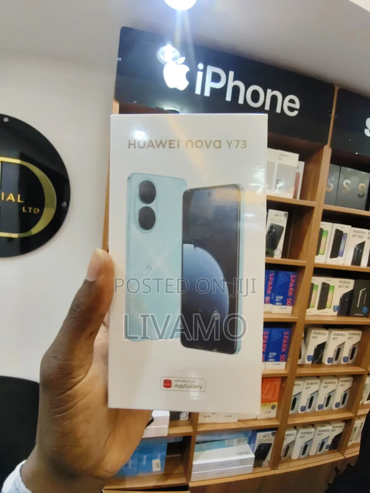 New Huawei Nova Y73 256 GB Black