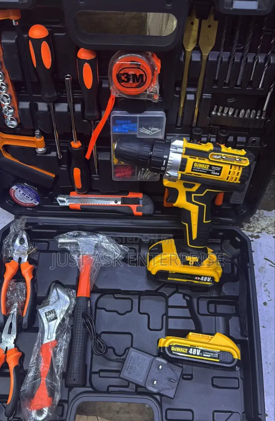Dewalt Industrial Drill Machine Set - 48v Tool Set