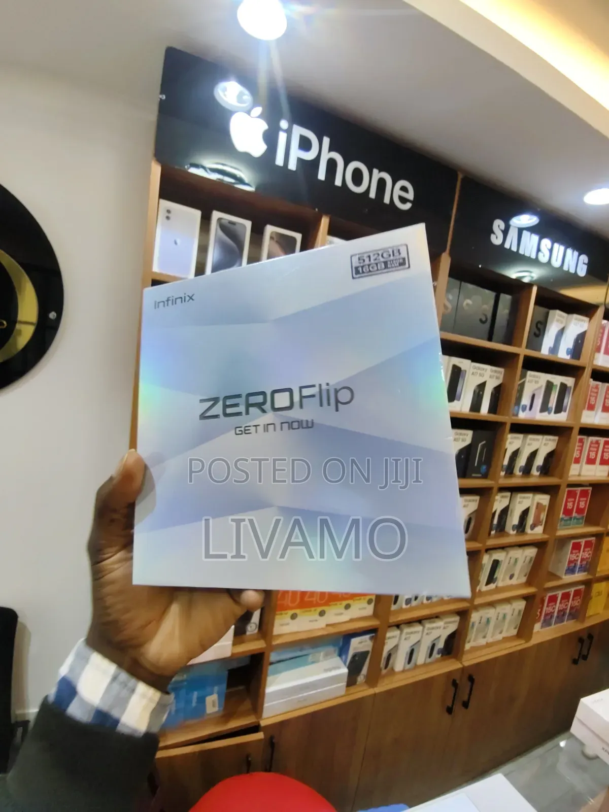 New Infinix Zero Flip 512 GB Black