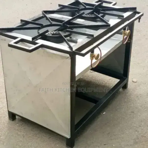 2 Burners Mild Steel With Handle