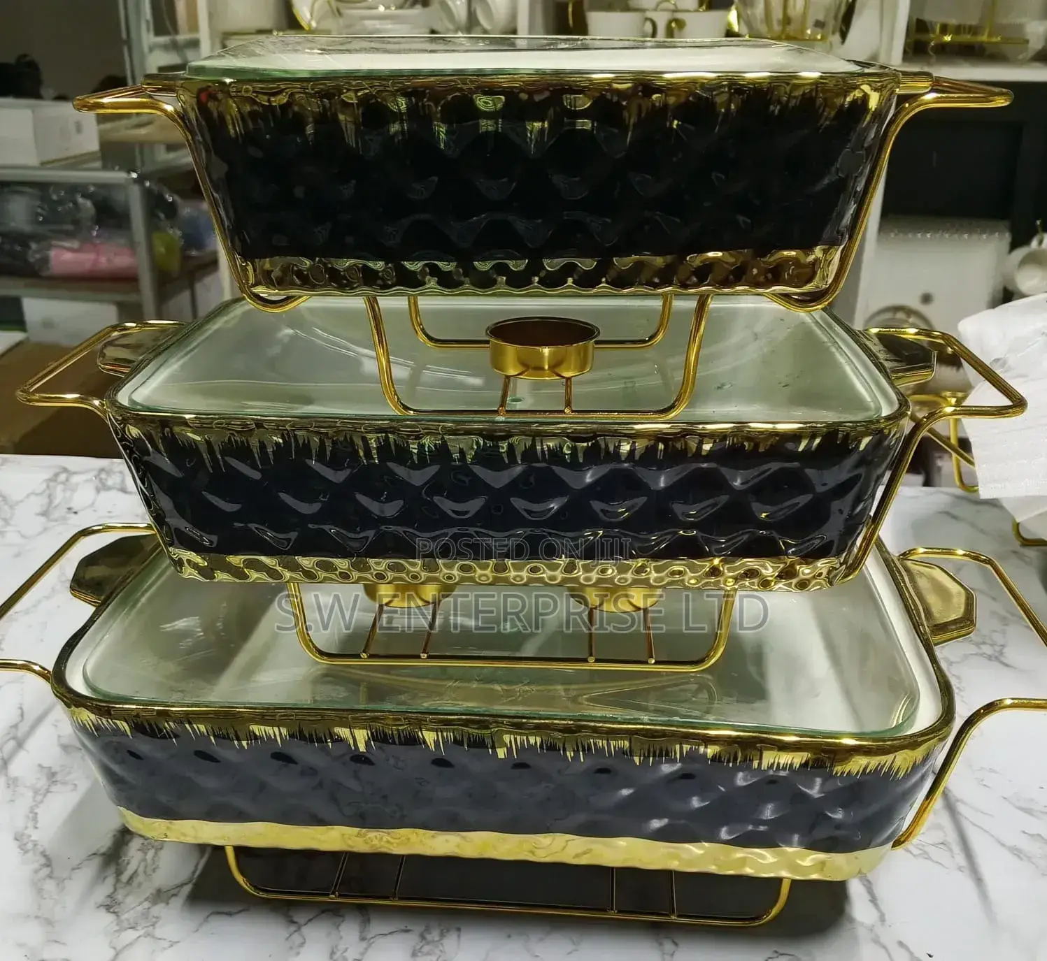 3 in 1 Chaffing Dish Set