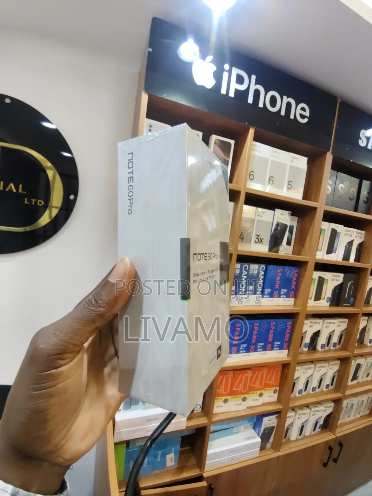 New Infinix Note 60 Pro 256 GB Blue