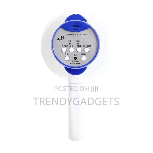Handheld Megaphone Loudspeaker With Mic Siren Function