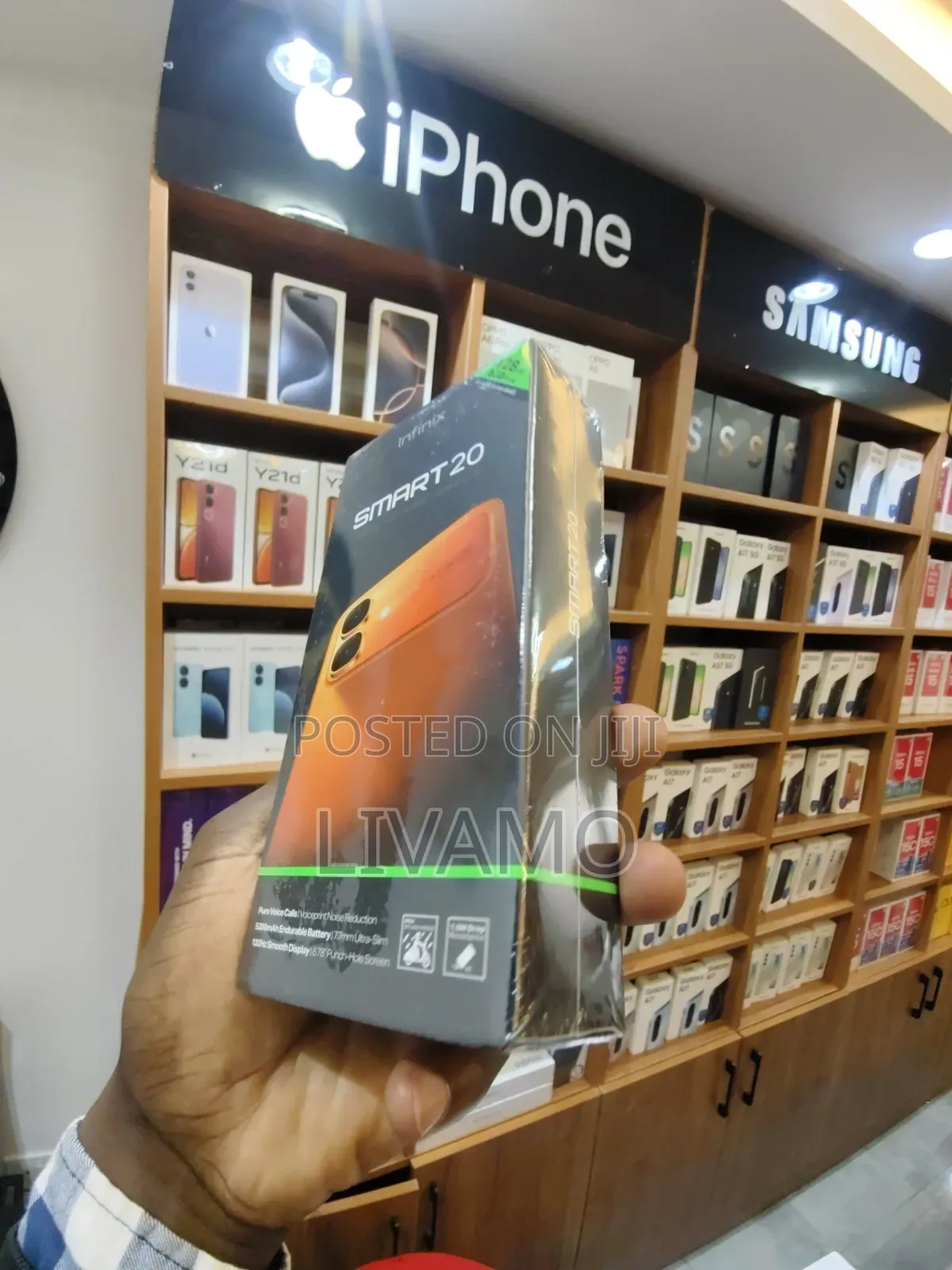 New Infinix Smart 20 128 GB Gray