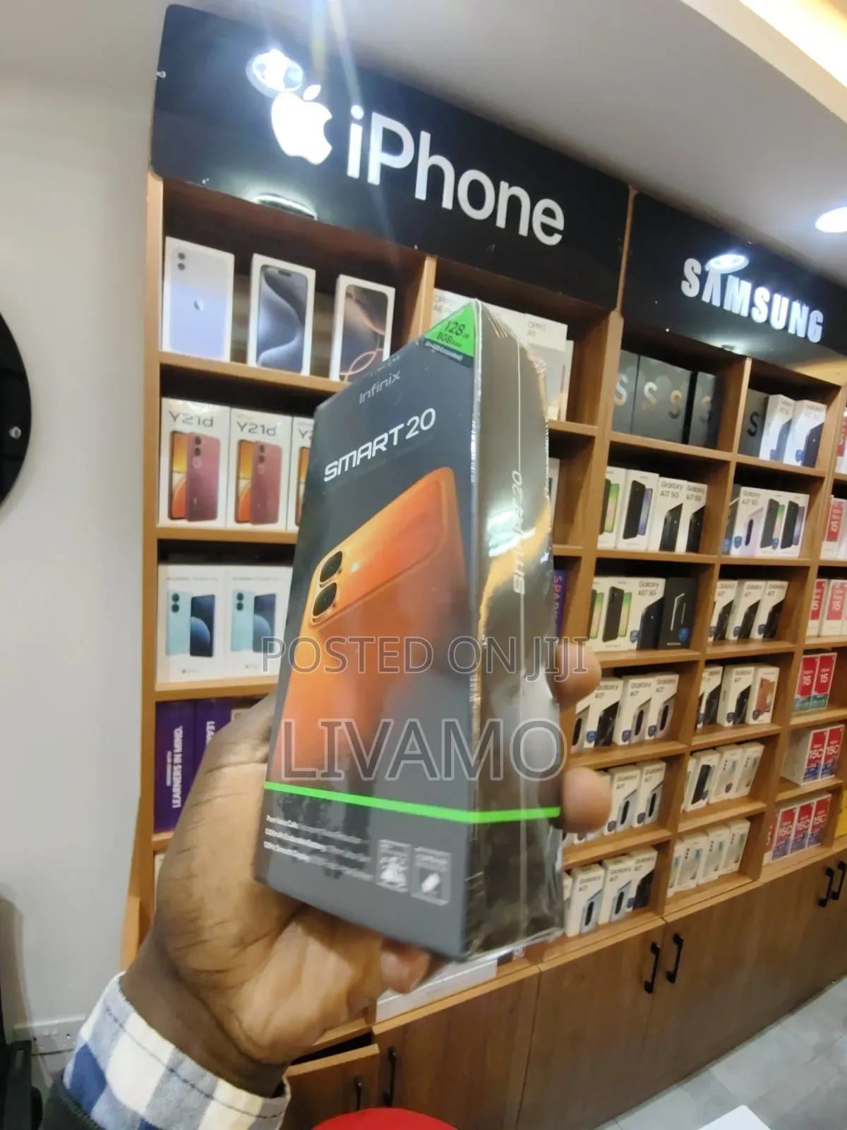 New Infinix Smart 20 128 GB Gray