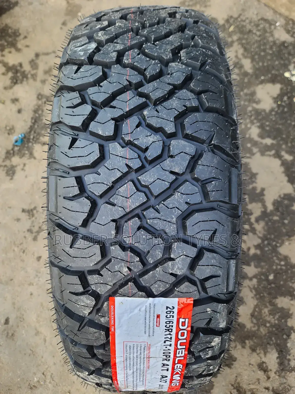 265/65 R17 Doubleking Tyres L/T-10pr a/T All-Terrain