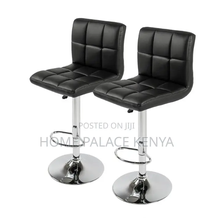 Bar Stool: Adjustable Height Bar Stool With Footrest