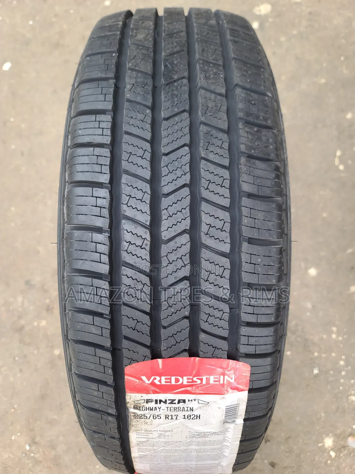 225/65r17 Vredestein Tyres 102h Pinza H/T Highway