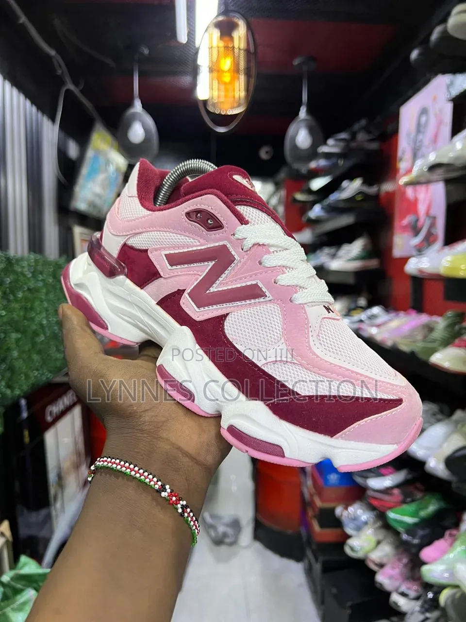 New Balance 9060 Pink Sneakers
