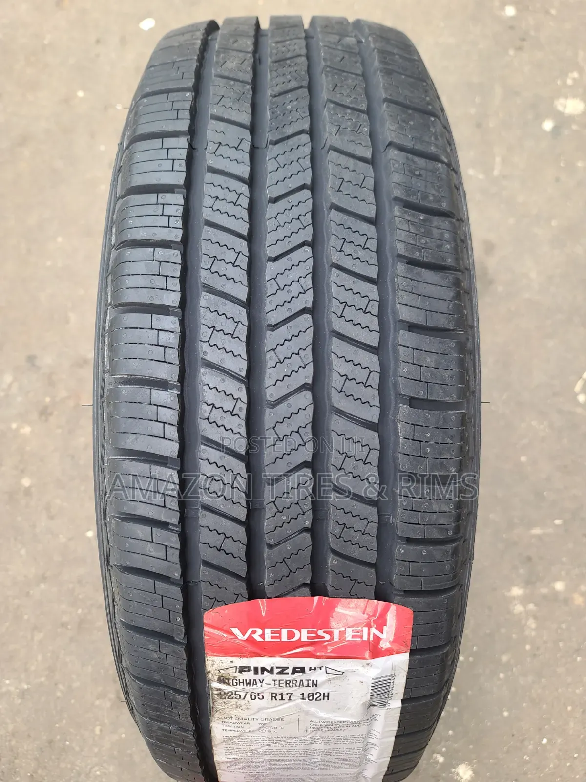 225/65r17 Vredestein Tyres 102h Pinza H/T Highway