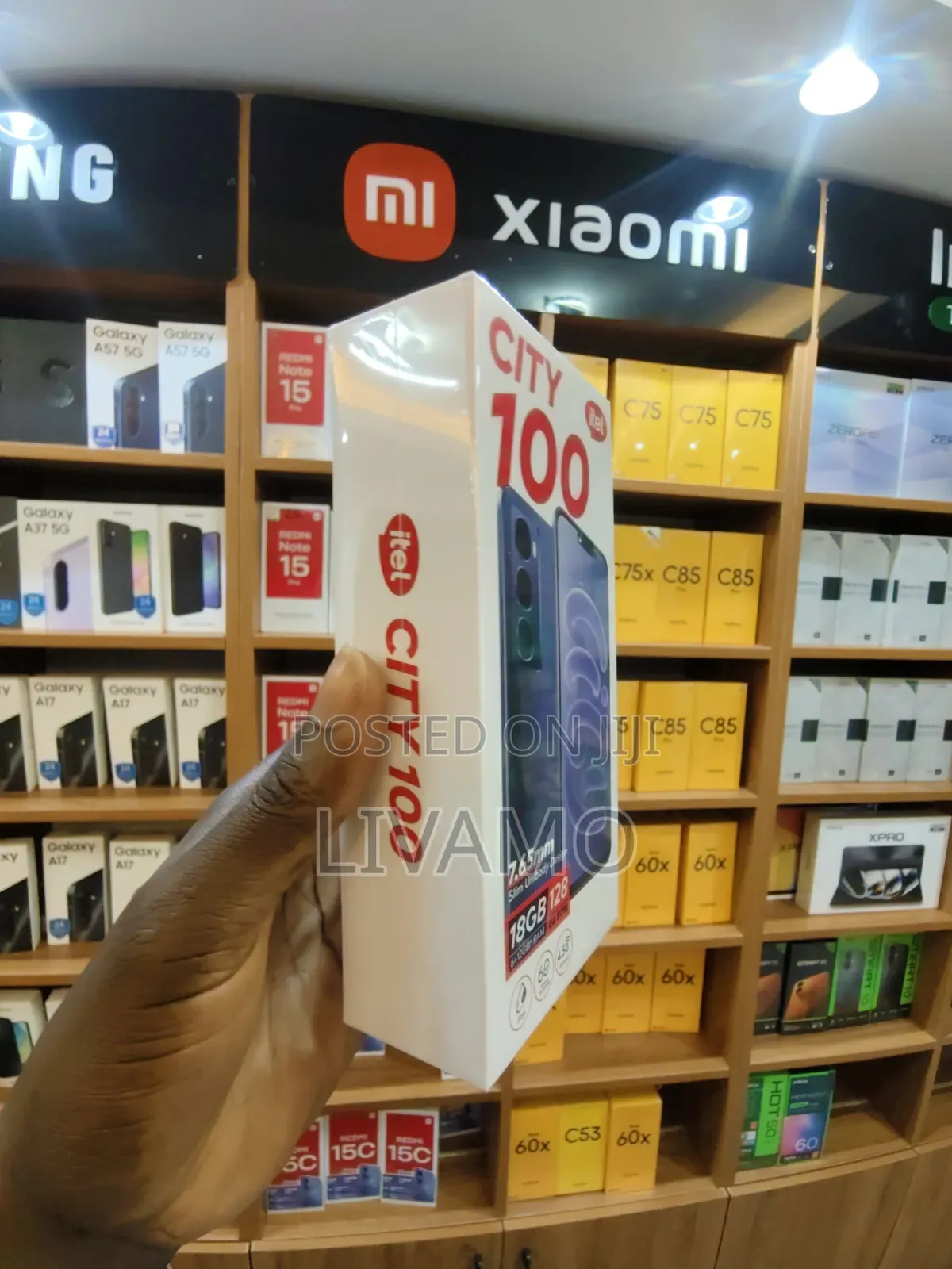 New Itel City 100 128 GB Gray