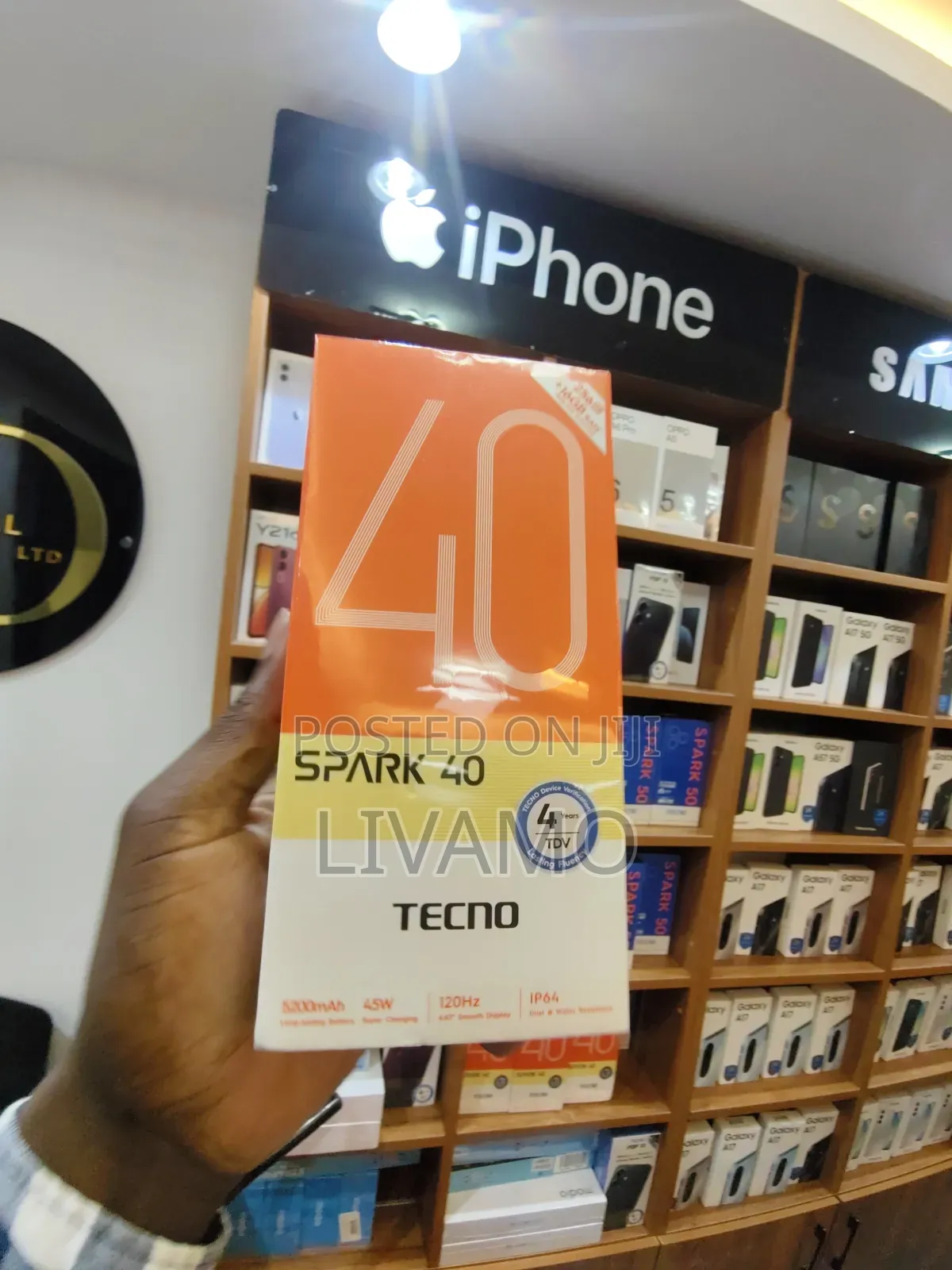 New Tecno Spark 40 256 GB Blue