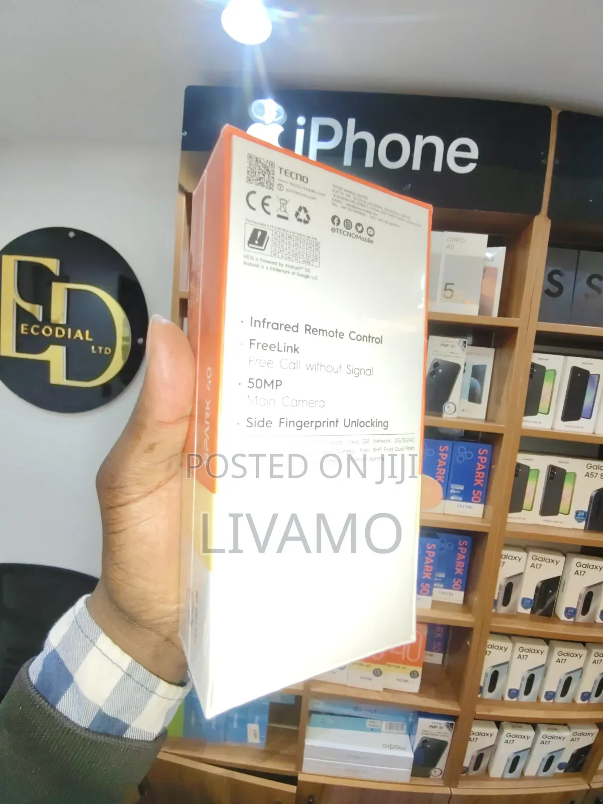 New Tecno Spark 40 256 GB Blue