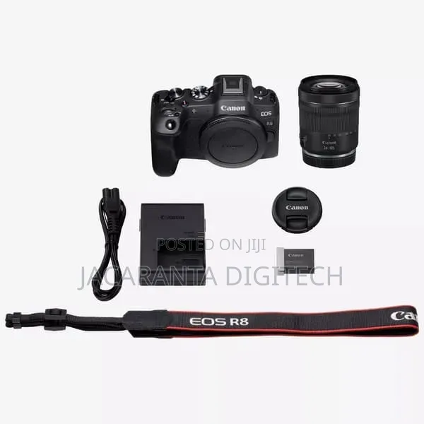 Canon Eos R8 Mirrorless Camera With Rf 24-105mm F4-7.1 Is STM Lens