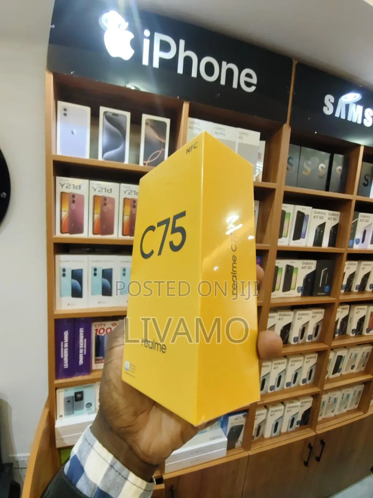 New Realme C75 128 GB Gold