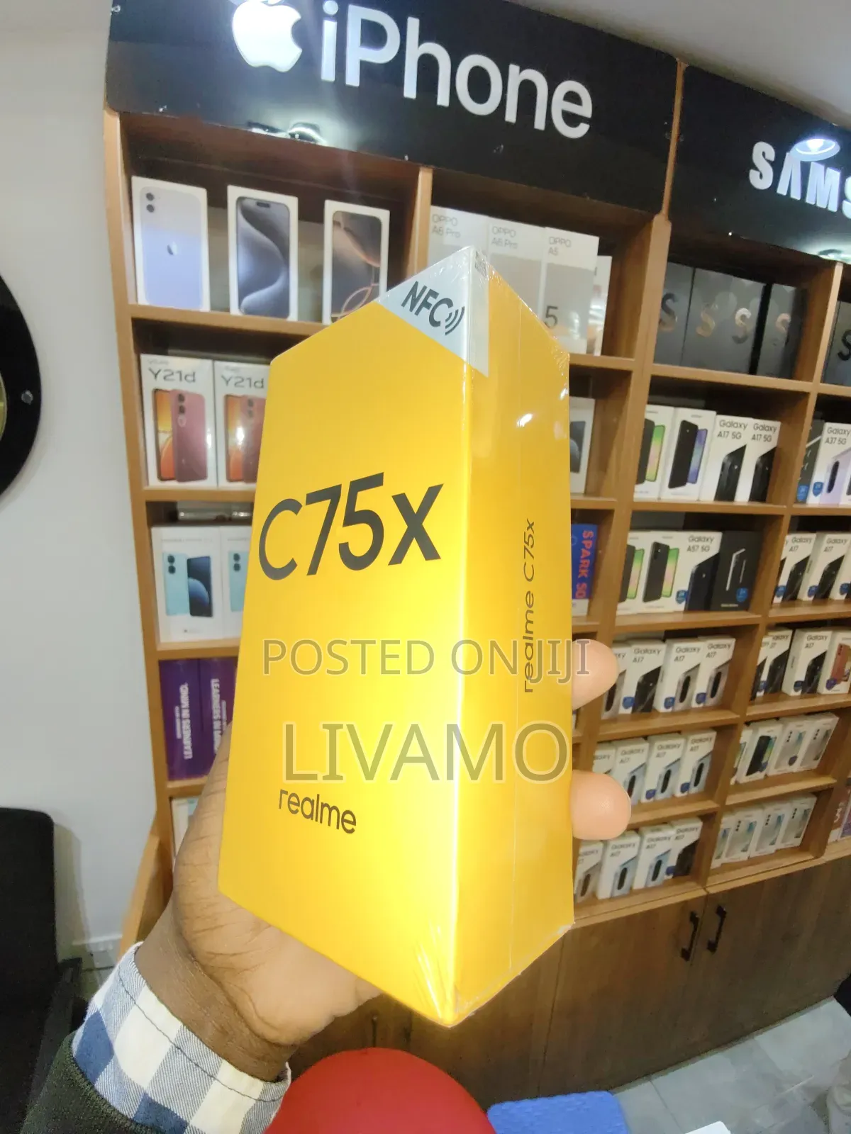 New Realme C75x 128 GB Gray