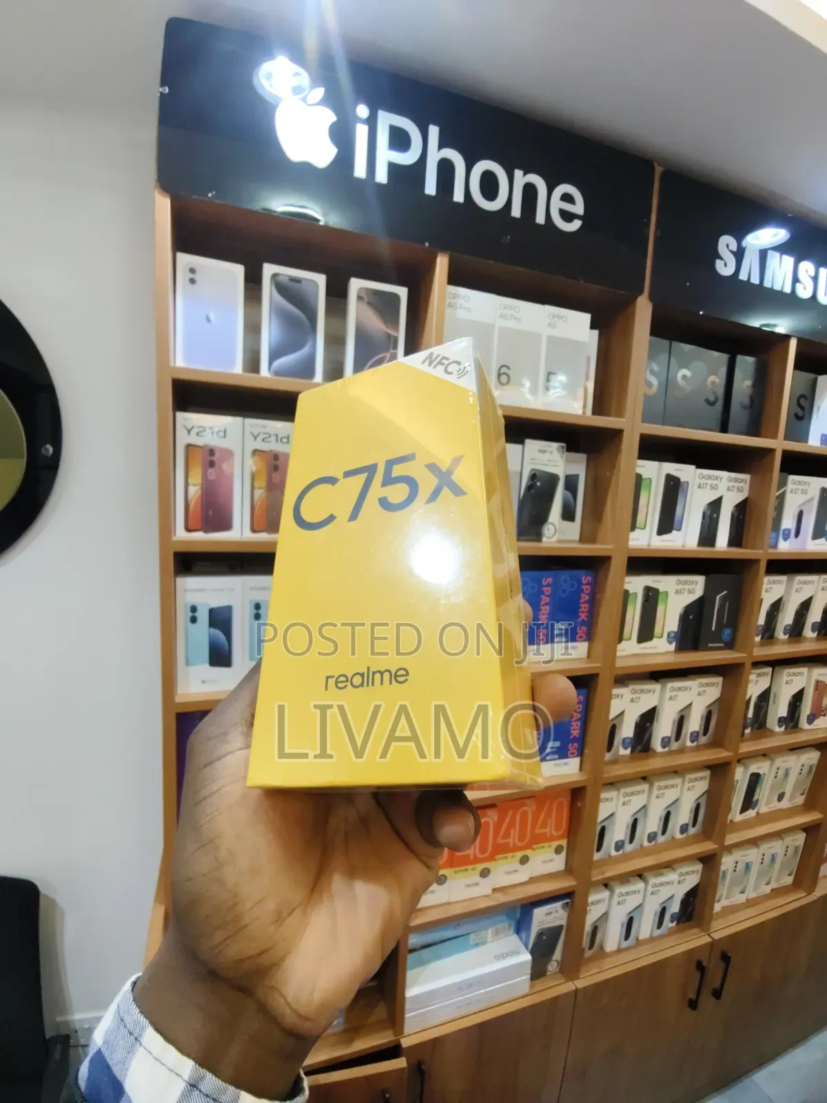 New Realme C75x 128 GB Gray