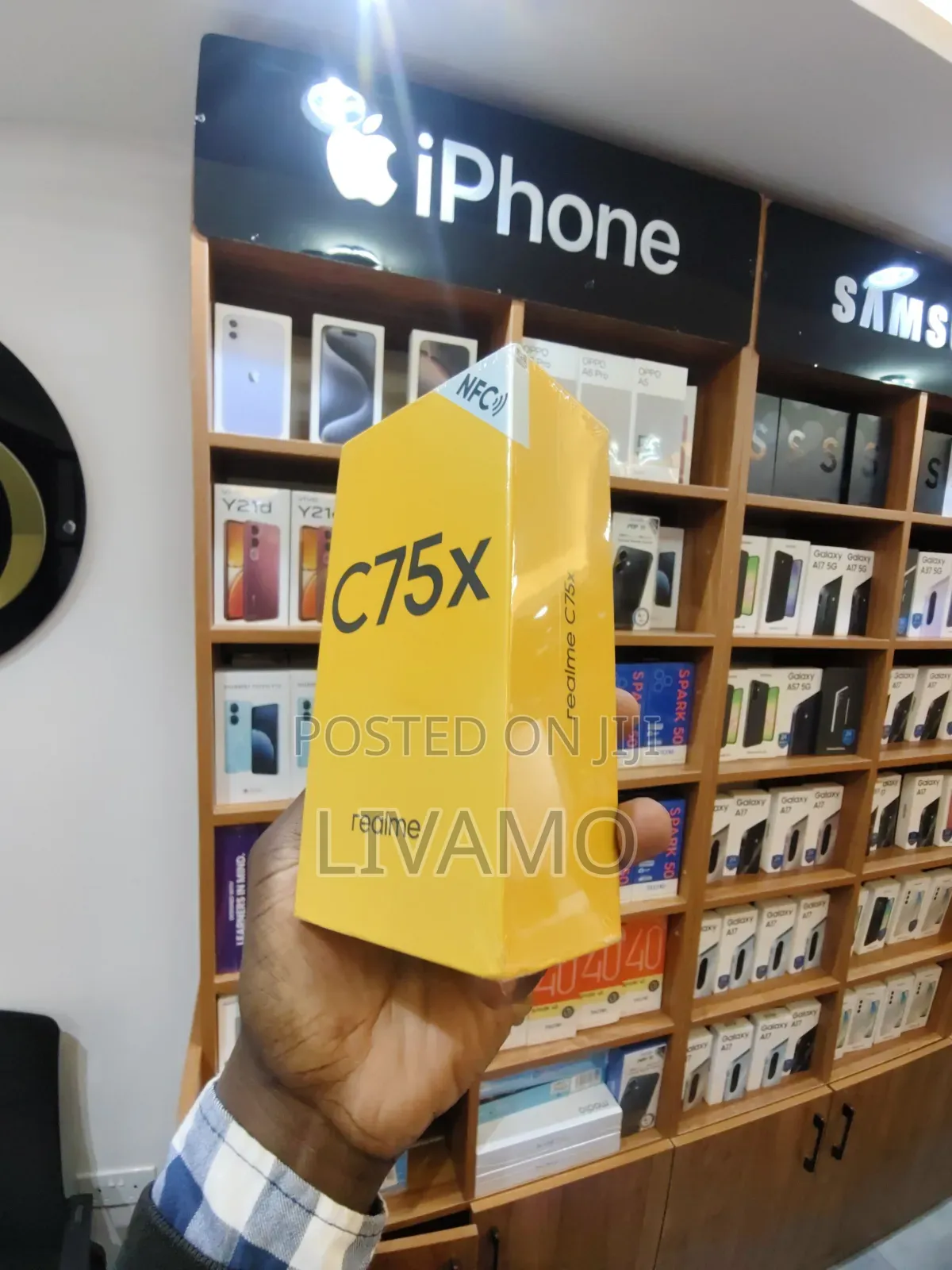 New Realme C75x 128 GB Gray