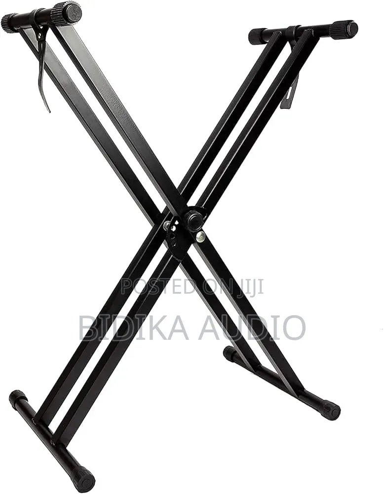 Quality Double Frame X-Style Keyboard Stand