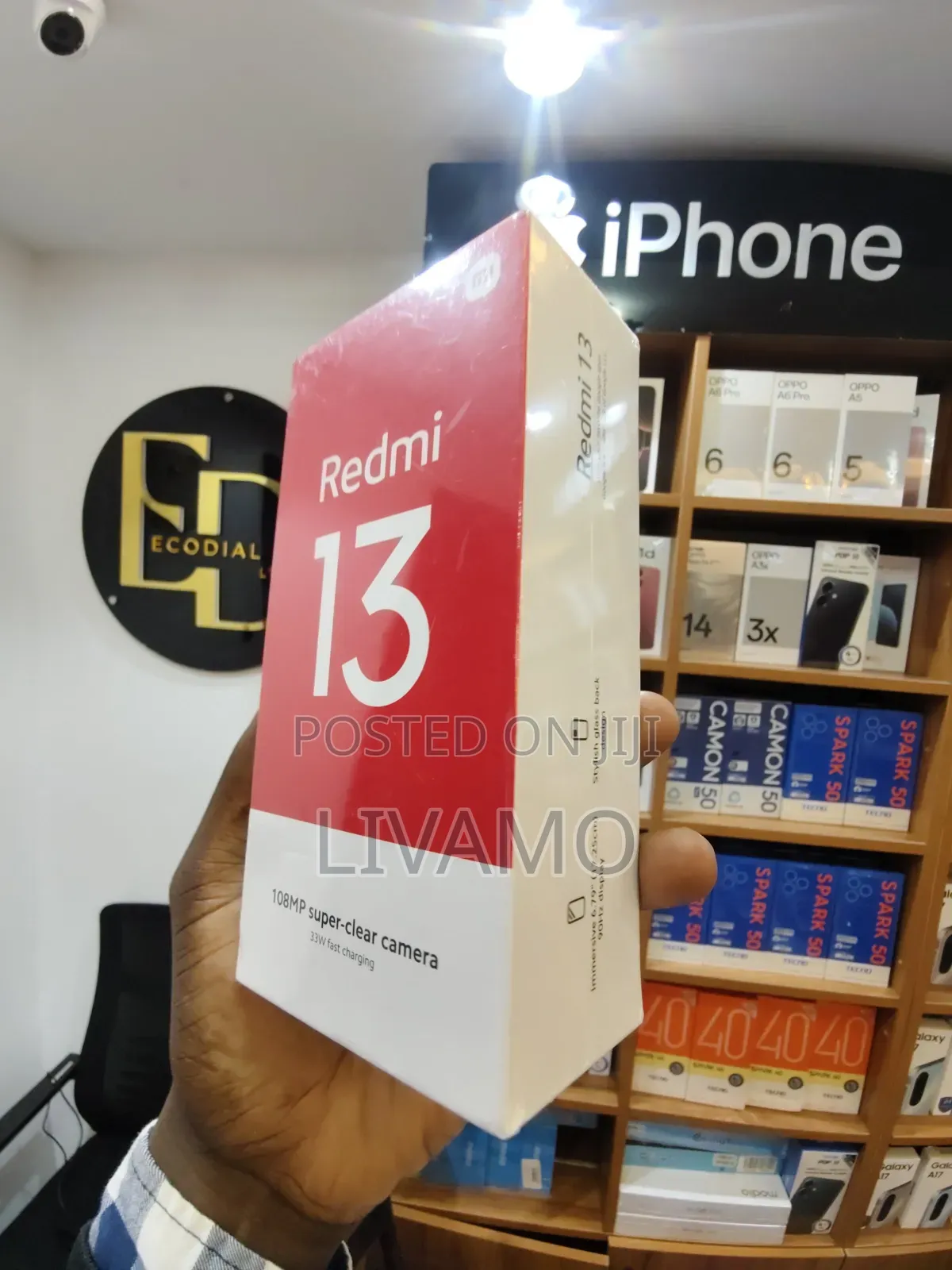 New Xiaomi Redmi 13 128 GB Red