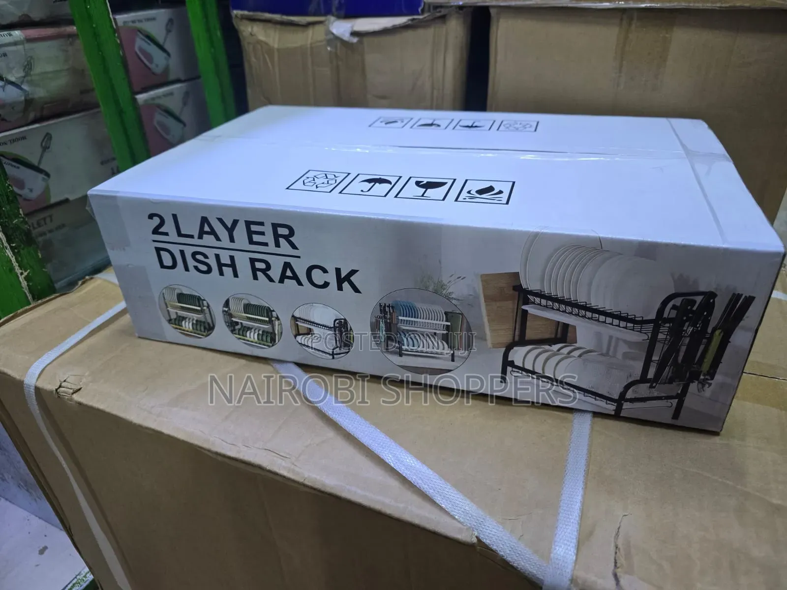 Two Tier Dish Rack
