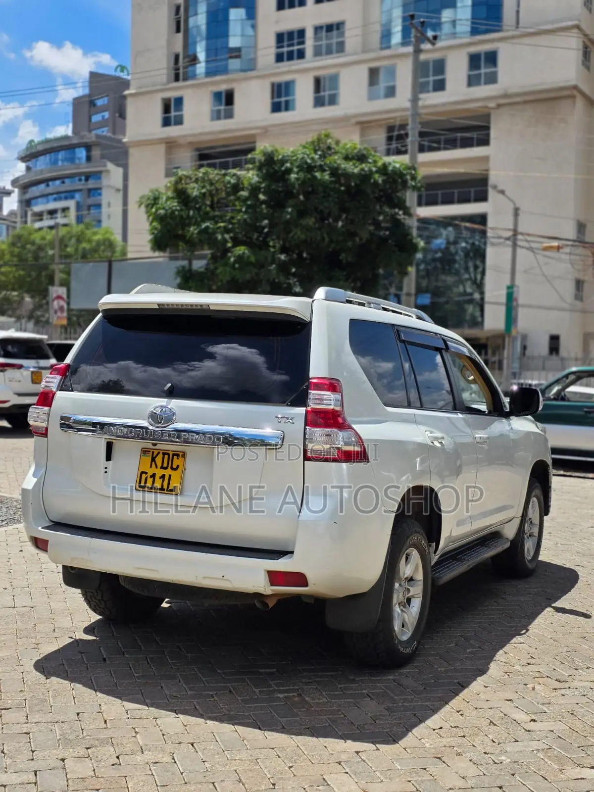 Toyota Land Cruiser Prado 2015 White