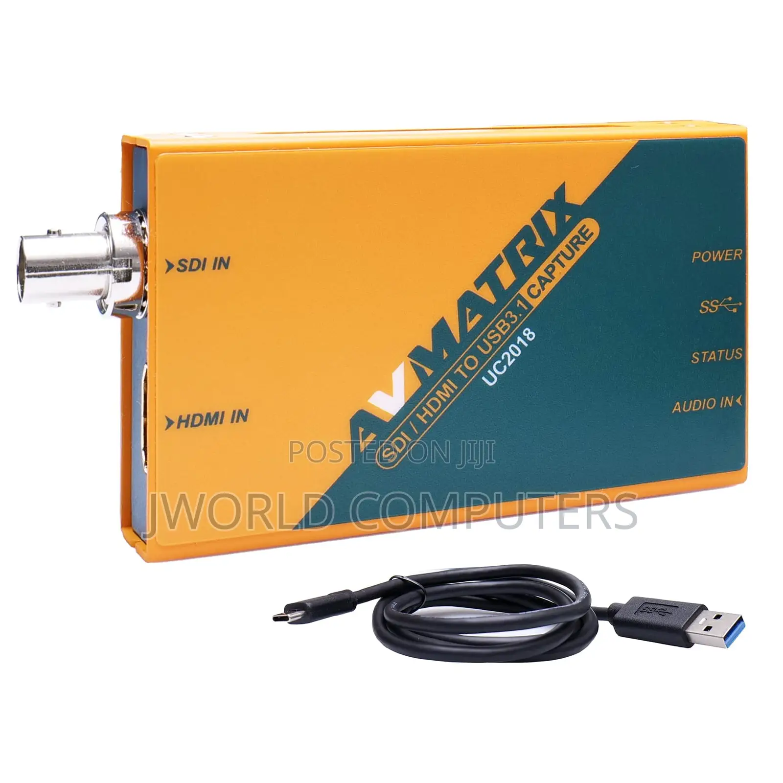 Av Matrix Uc 2018 Sdi/Hdmi to Usb 3.1 Type C Video Capture Card