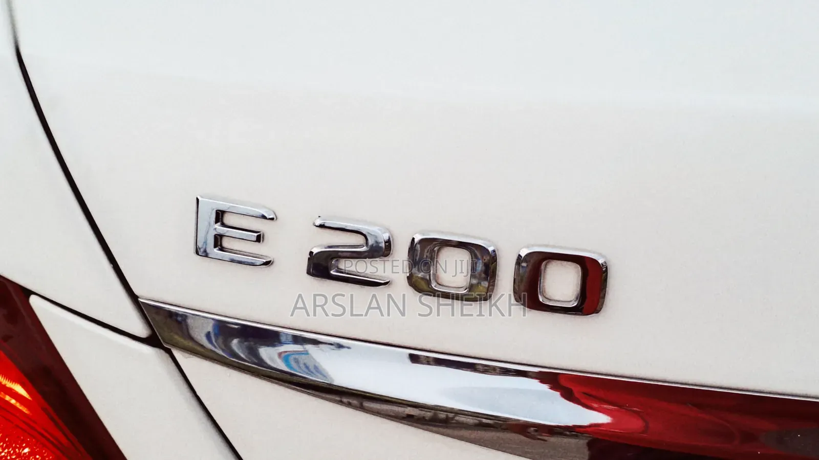 Mercedes-Benz E200 2019 White