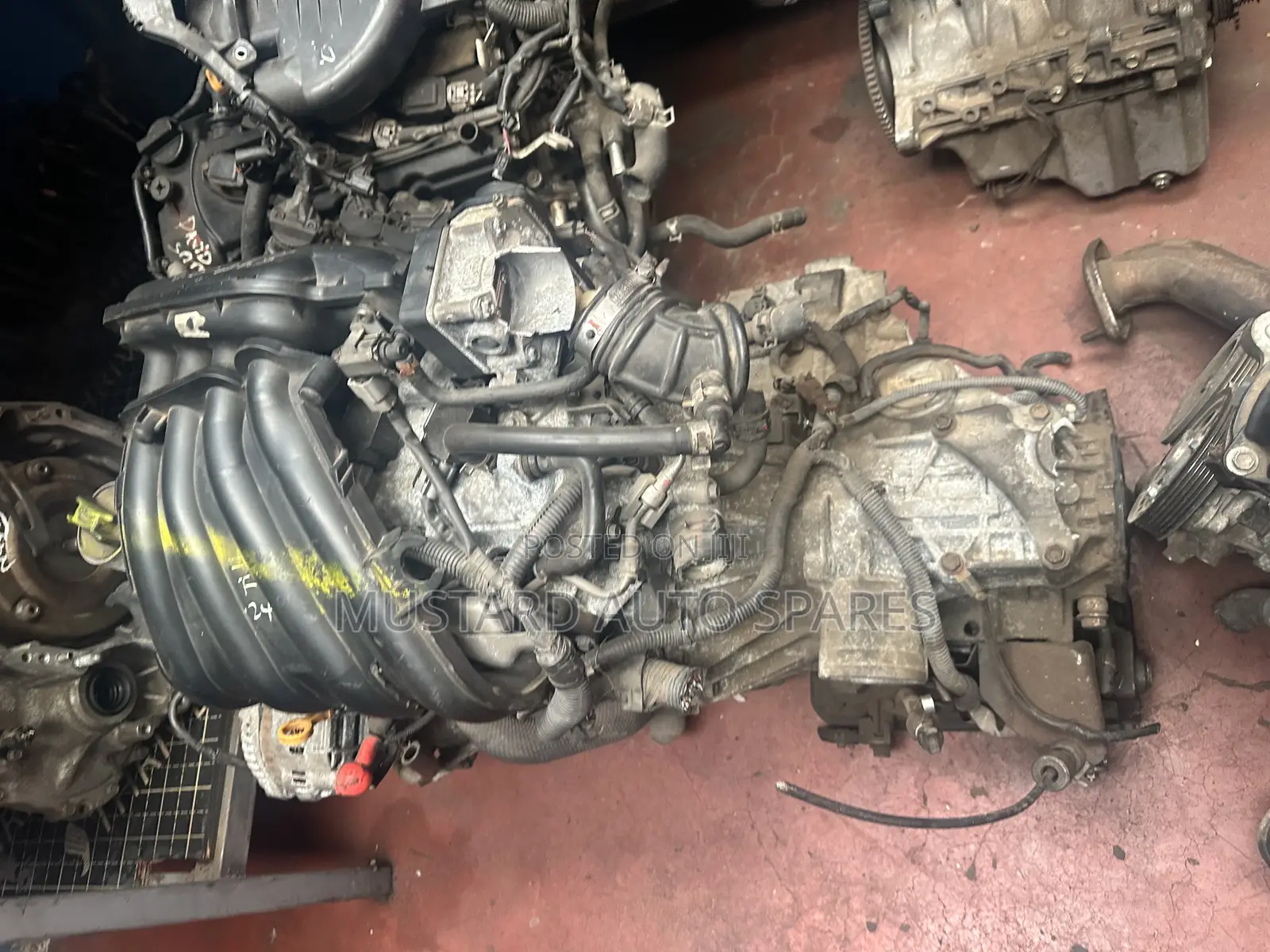 Hr 16 Complete Engine Plus Gearbox