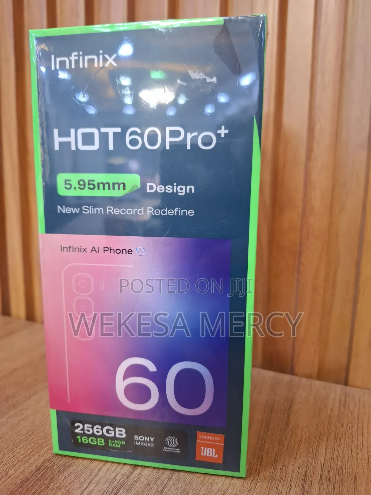 New Infinix Hot 60 Pro+ 256 GB Purple