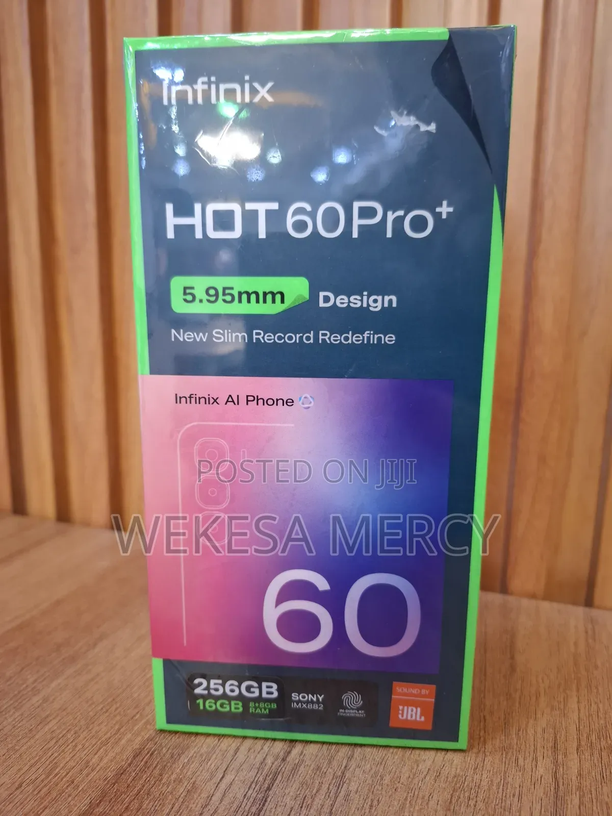New Infinix Hot 60 Pro+ 256 GB Purple