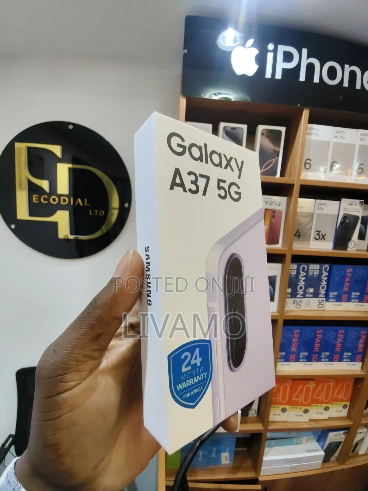 New Samsung Galaxy A37 256 GB Purple