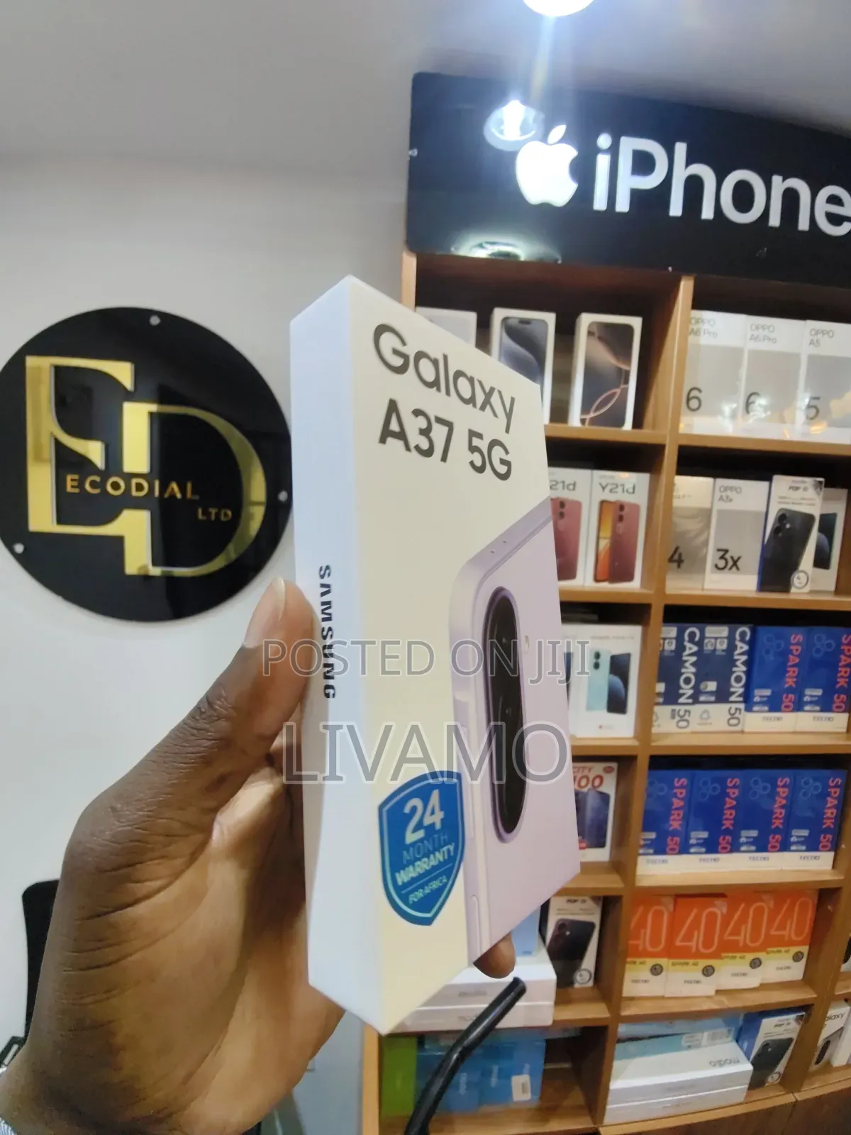 New Samsung Galaxy A37 256 GB Purple