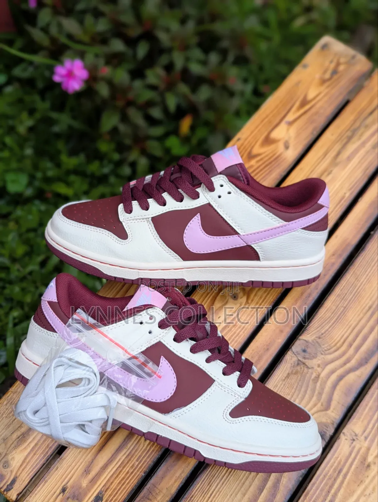 Nike Sb Dunk Valentines Sneakers - Red Pink Love Edition Street Shoes.