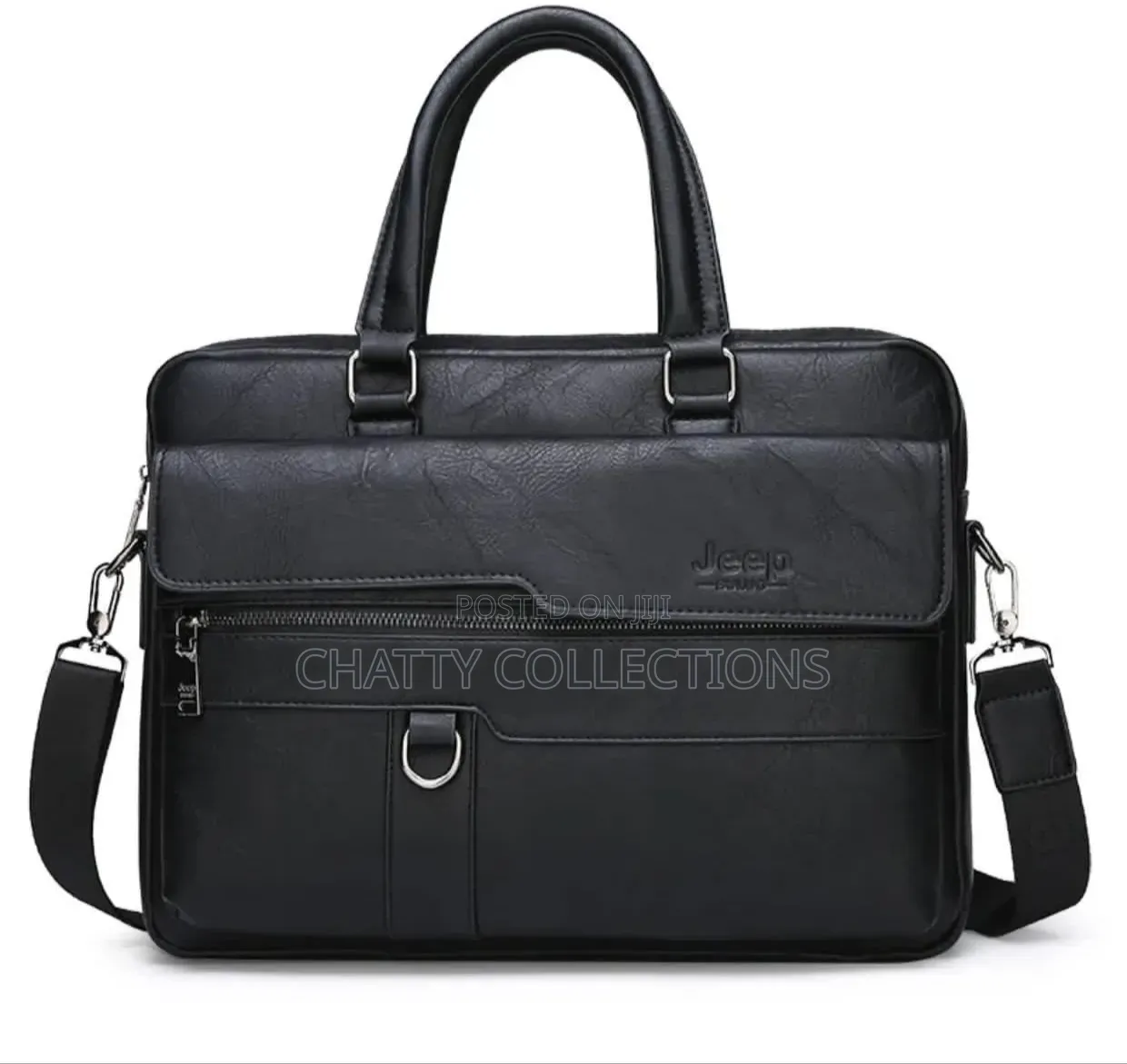 Black Big Size Jeep Boluo Laptop Bags