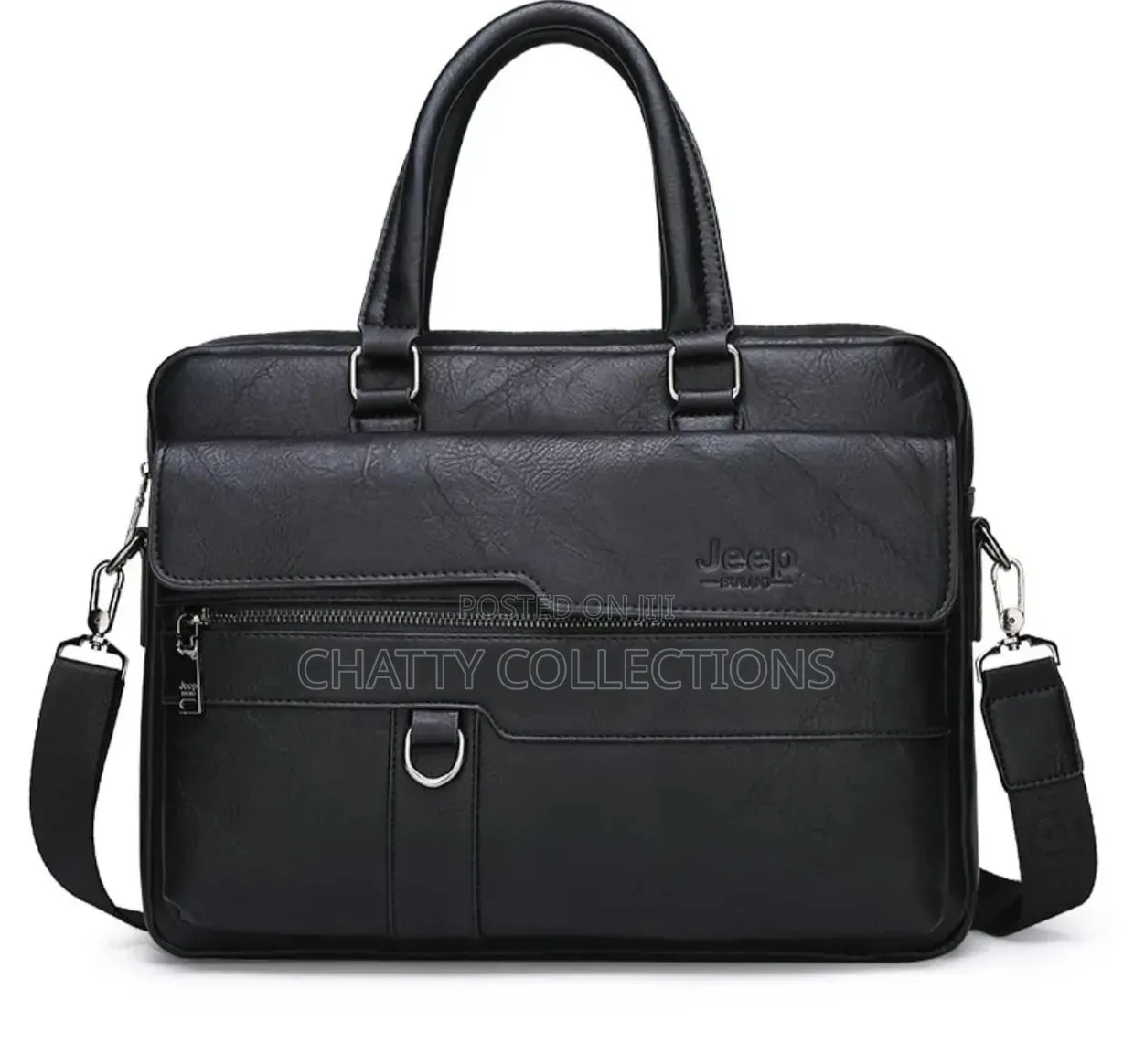Black Big Size Jeep Boluo Laptop Bags